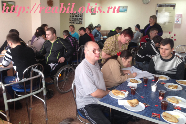 выступает заведующая професиональной реабилитации инвалидов Калягина И.