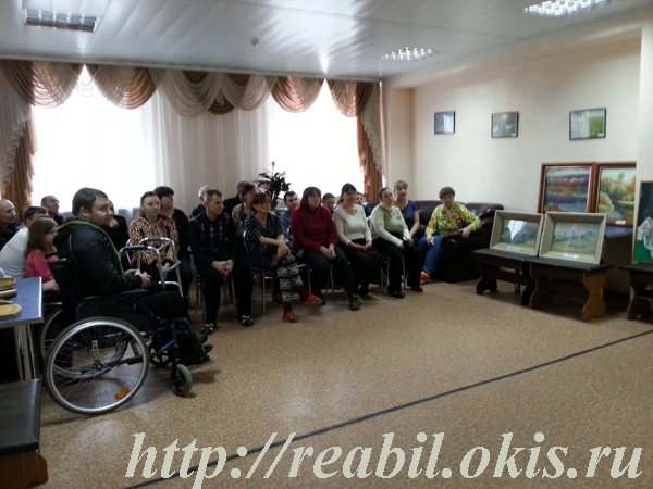 выставка в Центре комплексной реабилитации инвалидов города Луганска