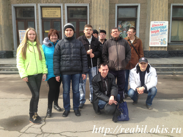 учащиеся Центра комплексной реабилитации инвалидов пришли в ДК Железнодорожников