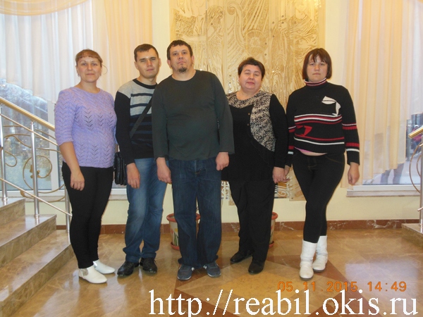 учащиеся Луганского Центра комплексной реабилитации инвалидов