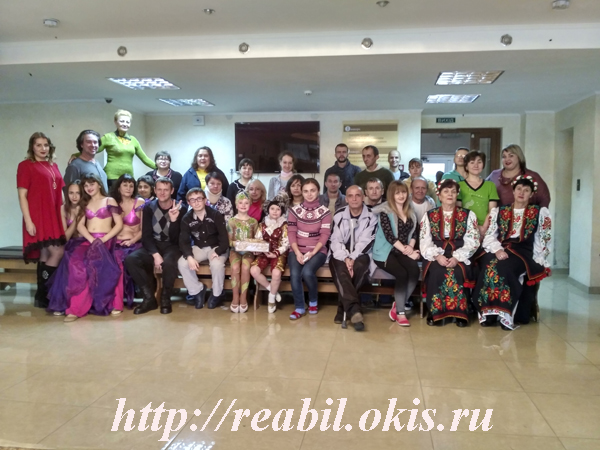 фото в холле Центра реабилитации инвалидов в городе Луганск 